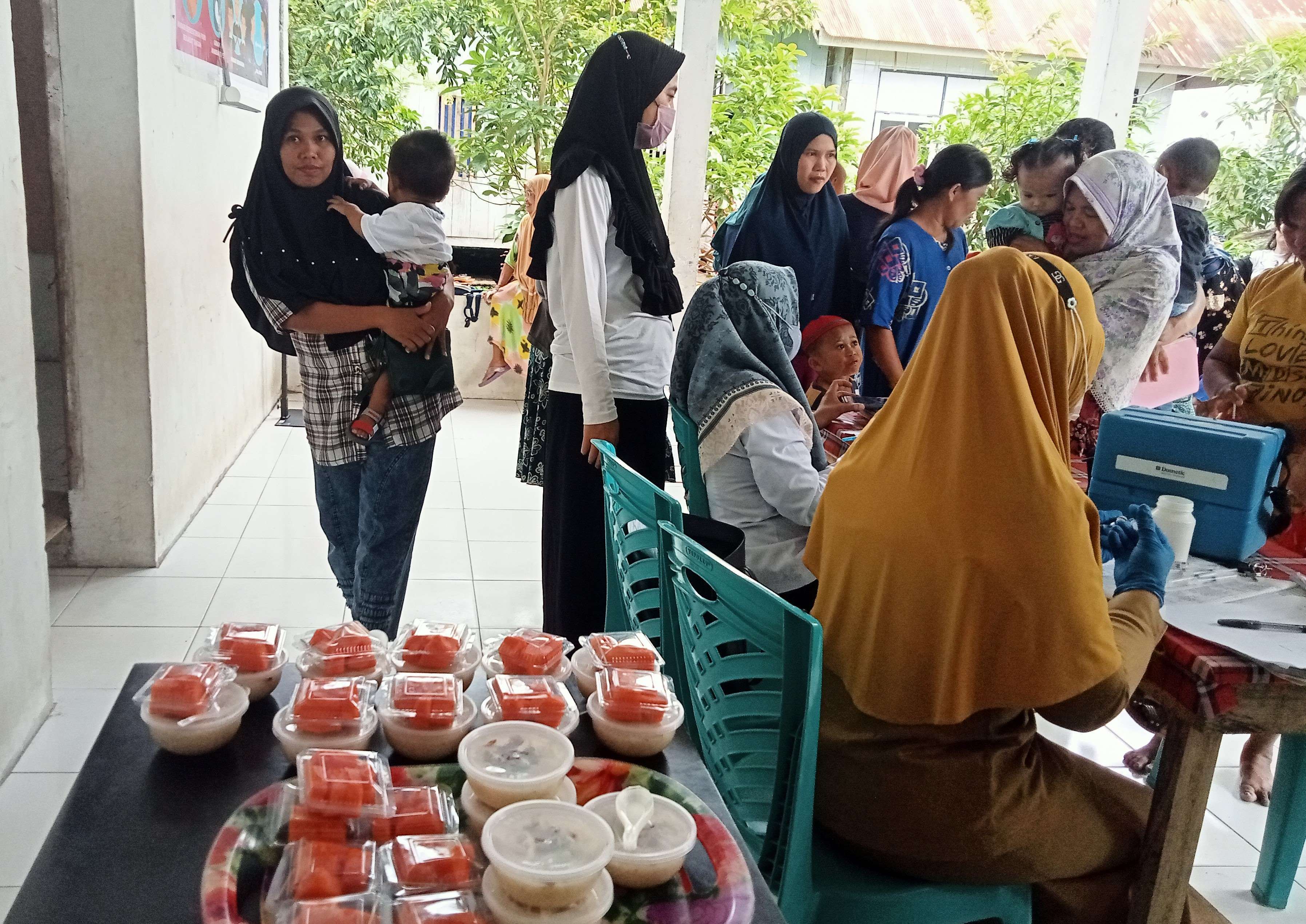 Posyandu Bayi dan Balita Desa Kasimbar Barat: Pemantauan Kesehatan Anak untuk Generasi Sehat